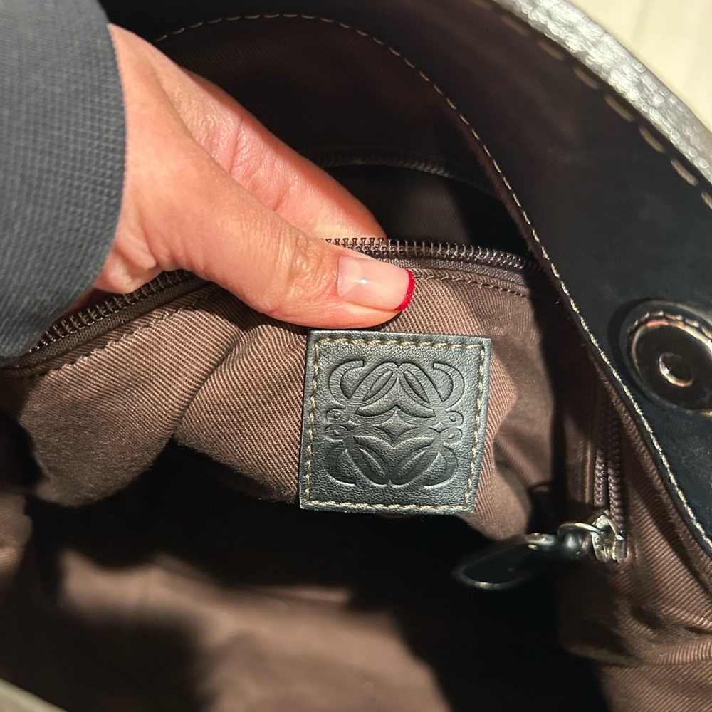 Loewe large leather hobo tote - Picture 10 of 10